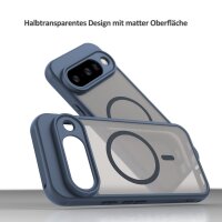 Matte Case Magnetisches für Google Pixel 10 Schutzhülle Kratzfest Passgenau in Blau