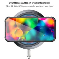 Matte Case Magnetisches für iPhone 17 Schutzhülle Kratzfest Passgenau in Schwarz