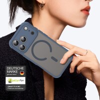 Matte Case Magnetisches für iPhone 17 Pro Schutzhülle Kratzfest Passgenau in Blau