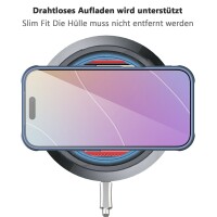 Matte Case Magnetisches für iPhone 17 Pro Schutzhülle Kratzfest Passgenau in Blau