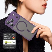 Matte Case Magnetisches für iPhone 17 Pro Schutzhülle Kratzfest Passgenau in Lila