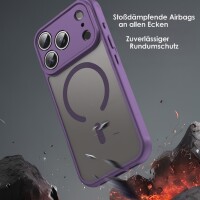 Matte Case Magnetisches für iPhone 17 Pro Schutzhülle Kratzfest Passgenau in Lila