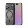 Matte Case Magnetisches für iPhone 17 Pro Max Schutzhülle Kratzfest Passgenau in Schwarz
