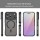 Matte Case Magnetisches für iPhone 17 Pro Max Schutzhülle Kratzfest Passgenau in Schwarz
