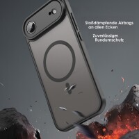 Matte Case Magnetisches für iPhone 17 Air Schutzhülle Kratzfest Passgenau in Schwarz