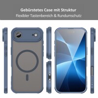 Matte Case Magnetisches für iPhone 17 Air Schutzhülle Kratzfest Passgenau in Blau
