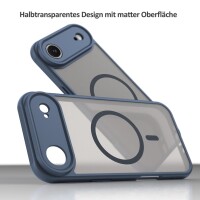 Matte Case Magnetisches für iPhone 17 Air Schutzhülle Kratzfest Passgenau in Blau