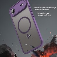 Matte Case Magnetisches für iPhone 17 Air Schutzhülle Kratzfest Passgenau in Lila