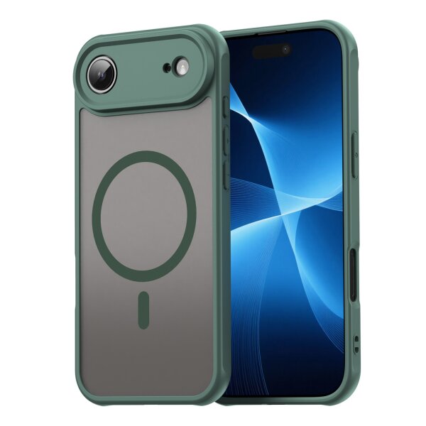 Matte Case Magnetisches für iPhone 17 Air Schutzhülle Kratzfest Passgenau in Grün