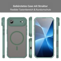 Matte Case Magnetisches für iPhone 17 Air Schutzhülle Kratzfest Passgenau in Grün