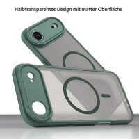 Matte Case Magnetisches für iPhone 17 Air Schutzhülle Kratzfest Passgenau in Grün