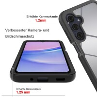 360 Grad Hülle mit eingebautem Displayschutz für Samsung Galaxy A17 Handyhülle Bumper