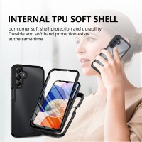 360 Grad Hülle mit eingebautem Displayschutz für Samsung Galaxy A17 Handyhülle Bumper