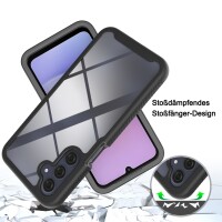 360 Grad Hülle mit eingebautem Displayschutz für Samsung Galaxy A17 Handyhülle Bumper