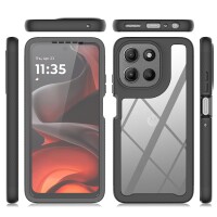 360 Grad Hülle mit eingebautem Displayschutz für Motorola Moto G56 Handyhülle Bumper