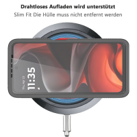 360 Grad Hülle mit eingebautem Displayschutz für Motorola Moto G56 Handyhülle Bumper