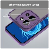 Matte Hülle für Xiaomi Redmi 15C Stoßfest Matt Back Cover in Lila