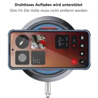 Matte Case Magnetisch Hülle für Nothing Phone 3A Schutzhülle Kratzfest Passgenau in Blau