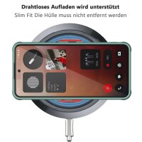 Matte Case Magnetisch Hülle für Nothing Phone 3A Schutzhülle Kratzfest Passgenau in Grün