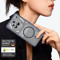 Matte Case Magnetisch Hülle für Nothing Phone 3A Pro Schutzhülle Kratzfest Passgenau in Blau