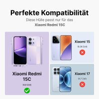 360° Grad Hülle für Xiaomi Redmi 15C Rundum...