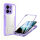 360° Grad Hülle für Xiaomi Redmi 15C Rundum vollschutz Integriertem Displayschutz in Lila