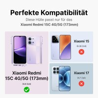 360° Grad Hülle für xiaomi Redmi 15 Rundum...