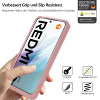 360° Grad Hülle für xiaomi Redmi 15 Rundum...