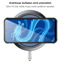 Magnetisch Handyhülle für Xiaomi Redmi 15C Matt Case Schutzhülle Kratzfest Passgenau Schwarz