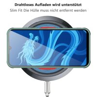 Magnetisch Handyhülle für Xiaomi Redmi 15C Matt Case Schutzhülle Kratzfest Passgenau Grün