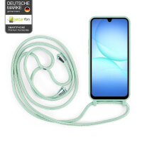 Handykette für Samsung Galaxy A17 Hanyhülle mit Band Hülle mit Kodel Smartphone Halskette in Grün