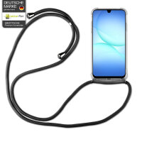 Handykette für Samsung Galaxy A17 Handyhülle mit Band Case Hülle mit Kordel Hand in Schwarz