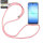 Handykette für Samsung Galaxy A17 Handyhülle mit Band Case Hülle mit Kordel Hand in Rosa
