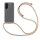 Handykette für Samsung Galaxy A36 Handyhülle mit Band Case Hülle mit Kordel Hand in Beige/Braun
