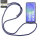 Handykette für Samsung Galaxy A36 Handyhülle mit Band Case Hülle mit Kordel Hand in Blau