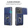 Outdoor Panzer Hülle für Motorola Edge 60 / Edge 60 Fusion Handyhülle mit Kameraschutz Ringhalter in Blau