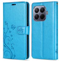 Hülle für Xiaomi 15T Pro Handy Tasche Handyhülle Wallet Case Flip Cover in Blau