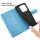 Hülle für Xiaomi 15T Handy Tasche Handyhülle Wallet Case Flip Cover in Blau