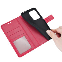 Handy Tasche für Xiaomi Redmi 15C Hülle Handyhülle Klapphülle Wallet Case in Rot