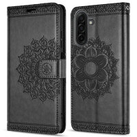 Handy Tasche für Samsung Galaxy A17 / A26 Hülle Handyhülle Klapphülle Wallet Case in Schwarz