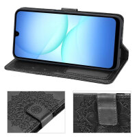 Handy Tasche für Samsung Galaxy A17 / A26 Hülle Handyhülle Klapphülle Wallet Case in Schwarz