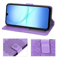 Handy Tasche für Samsung Galaxy A17 / A26 Hülle Handyhülle Klapphülle Wallet Case in Lila