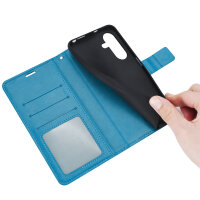 Handy Tasche für Samsung Galaxy A17 / A26 Hülle Handyhülle Klapphülle Wallet Case in Blau