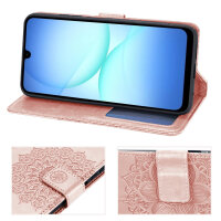 Handy Tasche für Samsung Galaxy A17 / A26 Hülle Handyhülle Klapphülle Wallet Case in Rosegold