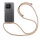 Handykett für Xiaomi 15T Pro Hülle mit Kordel Handyhülle mit Band in Beige / Braun