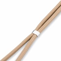 Handykett für Xiaomi 17 Pro Hülle mit Kordel Handyhülle mit Band in Beige / Braun