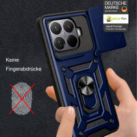 Outdoor Panzer Hülle Xiaomi 15T Pro Handyhülle Kameraschutz Ringhalter in Blau