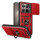 Outdoor Panzer Hülle Xiaomi 15T Pro Handyhülle Kameraschutz Ringhalter in Rot