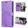 Hülle Motorola Moto G56 Handyhülle mit [Standfunktion][Kartenfächern] in Lila