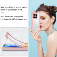 360° Grad Hülle Xiaomi 15T Rundum vollschutz Integriertem Displayschutz in Rosa